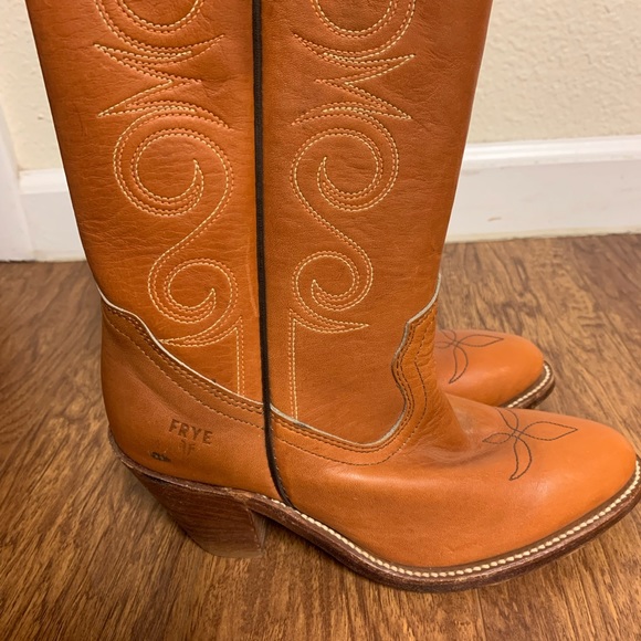 Vintage Frye women’s boots 5.5 Western Style # 7065. - Picture 6 of 7